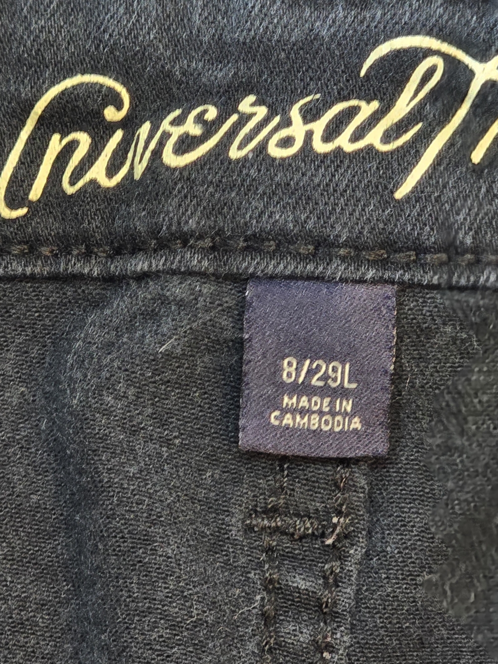 Universal Thread Black Mid Rise Jegging Jeans Size 8/29L - Picture 8 of 11